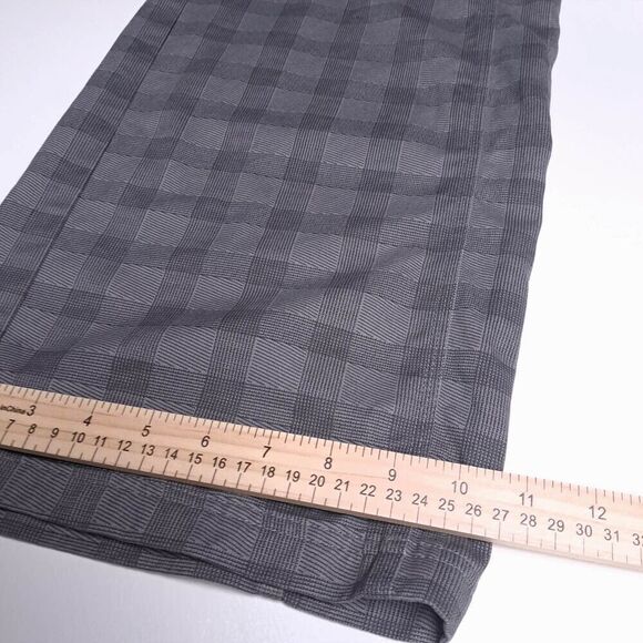 Columbia XCO Women's 12 Columbia Authentic Fit Gray Plaid Slacks Pants - Picture 10 of 10